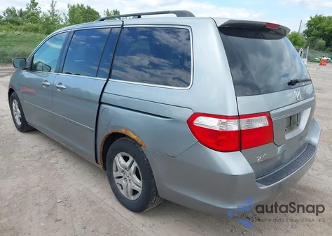 2007 Honda Odyssey Ex-L z USA, uszkodzony, nr VIN 5FNRL38647B048265
